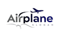 design a professional modern airplane logo