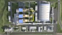 design power plant, oil refinery, and gas facility cgi visualization