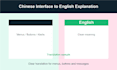 guide you through chinese apps and translate interfaces