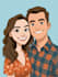 make a disney cartoon illustration