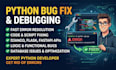 debug and fix python code, scripts, and errors