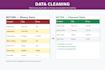 do data entry and data cleaning