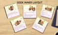 illustrate consistent character and book layout for children book