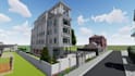 design project by autocad, revit, enscape