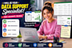 do data entry, web research, data typing and copy paste