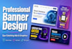 design professional web banners and ad banners