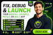 fix, debug  base44 expert, lovable, replit or bolt app