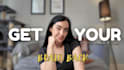 create asthetic youtube thumbnail