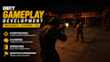 develop gameplay features and mechanics in unity engine