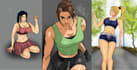 creat concept digital arts and comic characters
