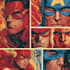 create dynamic superhero comic art for your story