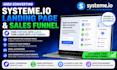 build a systeme io landing page and sales funnel