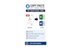 accurate data entry copy paste and web research
