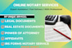 provide fast remote online notary notarization services, notarize legal document