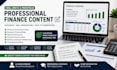 write and proofread professional finance and accounting content