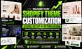 customize, replace or upgrade your shopify premium theme