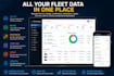 develop a custom fleet management web application