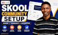 skool community and create your online course