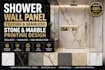 do shower wall panel texture seamless stone marble printing design