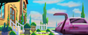 create stylized background art for games