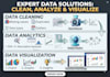 do data cleaning, analytics and visualization in python