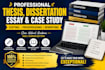 professionally proofread and edit your thesis, dissertation, essay and case stud