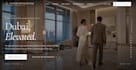 design a modern luxury hotel website with responsive UI