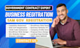 assist with sam gov business registration website, cage code, uei, bid proposal