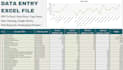 do data entry PDF to excel data cleaning and web research