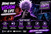 edit anime videos and reels