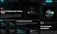 create a modern responsive website using base 44