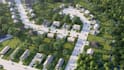 design 3d residential masterplan housing development subdivision siteplan render