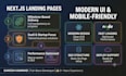 write, design a high converting landing page and sales page