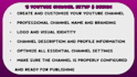 create and grow a youtube channel for monetization