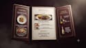design a modern restaurant, cafe, or food menu