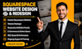 squarespace online store website build squarespace landing page redesign website
