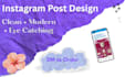 design social media posts and thumbnails