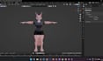 create a custom vrchat furry anime avatar fursona 3d model