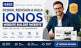 design, redesign and build ionos website builder website