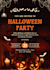 design an editable canva halloween invitation card