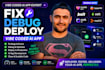 fix debug deploy vibe coded ai app lovable bolt base44 volt rork ai replit app