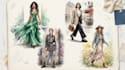 draw a fashion illustration or sketch