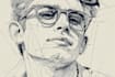 draw black and white outline illustration