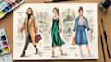 draw a fashion illustration