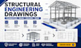 structural engineering structural drawing permit plan foundation beams column