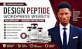 design peptide wordpress website fda compliant peptide research peptide store