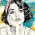 create a retro pop art roy lichtenstein style