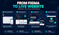 convert figma design to a responsive react website