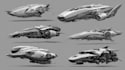 design spaceship, sci fi illustration and sci fi vehicle