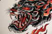 make amazing traditional tattoo style design